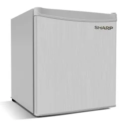 Sharp Mini Single Door Refrigerator, 45 Liters (1.59 Cubic Feet) - Silver
